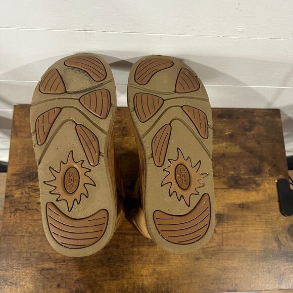 UGG Australia Roslyn ROSLYNN Mouton Boots Short Suede Side Zipper US ZS 6 - Picture 15 of 15